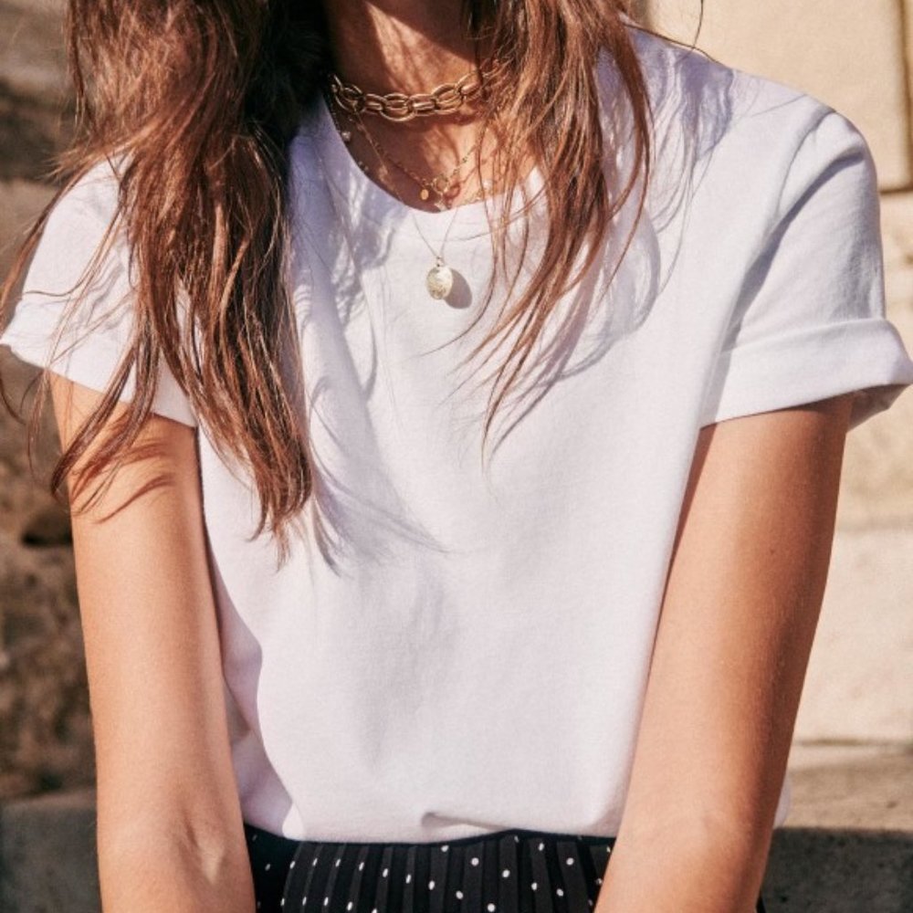 Sezane Conrad T-shirt NWT